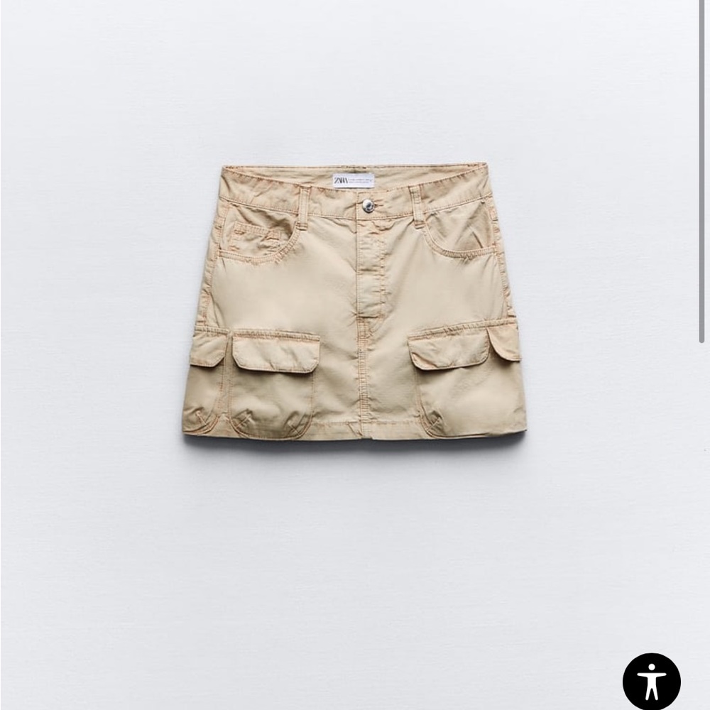 Brand new Zara cargo skirt, size medium